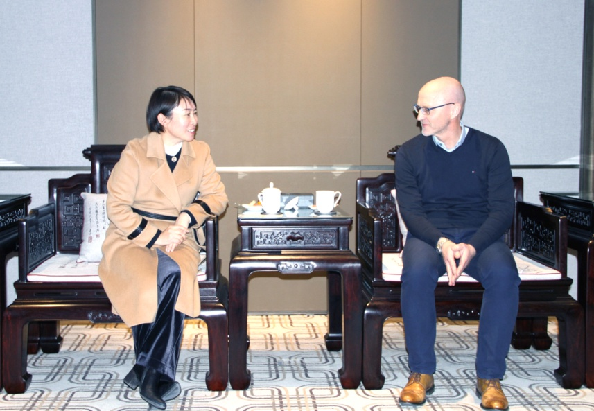 市委常委、臨朐縣委書記劉艷芳會見德國曼胡默爾集團(tuán)客人